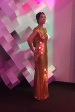 Load image into Gallery viewer, Sequin Collection Illuminated FashionTech LED Dress (Long)