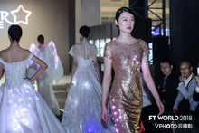 Load image into Gallery viewer, Sequin Collection Illuminated FashionTech LED Dress (Long)