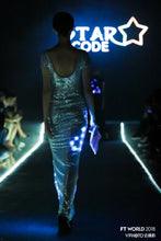 Load image into Gallery viewer, Sequin Collection Illuminated FashionTech LED Dress (Long)