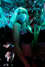 Load image into Gallery viewer, Light Up Glowing Fiber Optic Face Mask