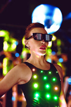 Load image into Gallery viewer, Dark Power LED Light-Up Illuminated Bodysuit