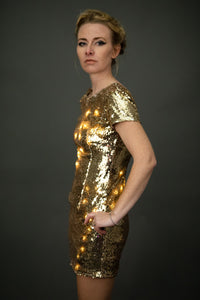 LED Sequin Dress (Short)